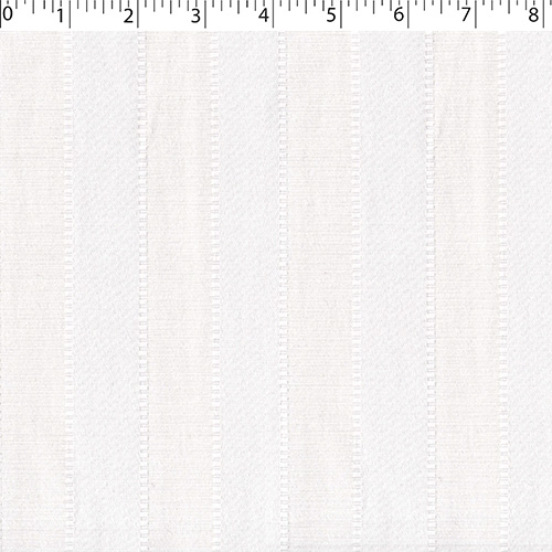 Texture Stripe Jacquard - White