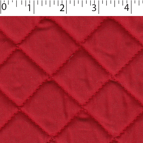 Quilted Broadcloth - 325 Primary Red to Primary Red