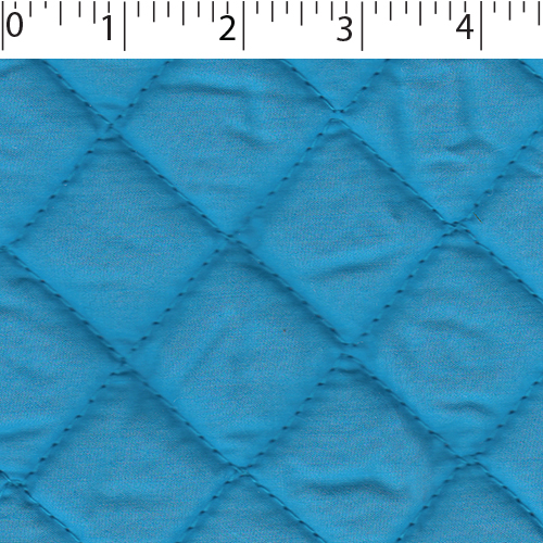Quilted Broadcloth - 645 Turq to Turq
