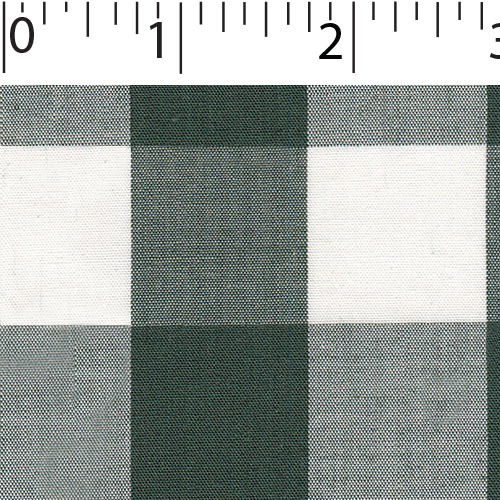 1 in Checkerboard Gingham - 785 Dark Green