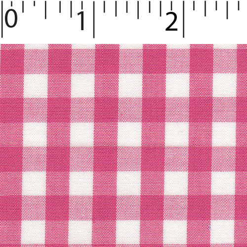 1/4inch Checkerboard Gingham - 462 Brt Pink